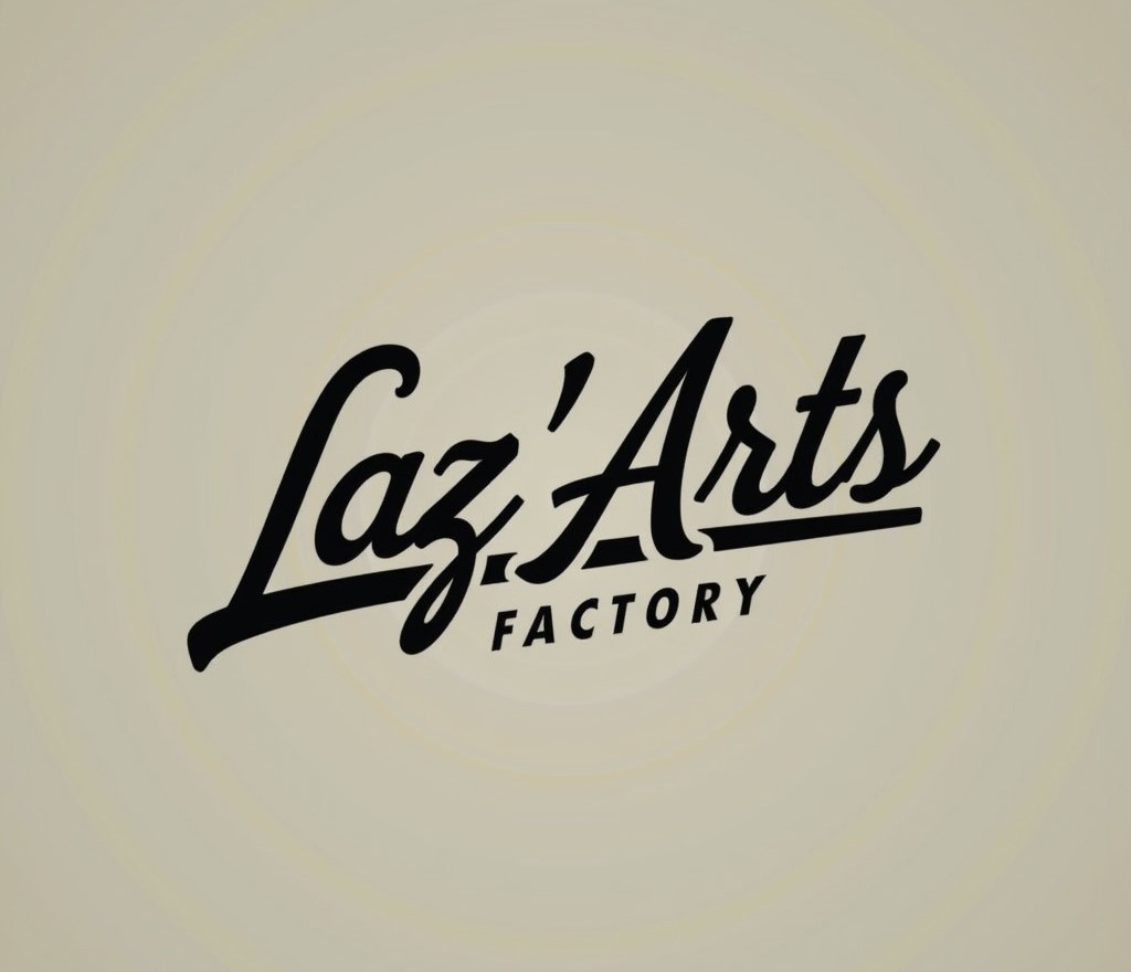 Logo Laz’Arts Factory, atelier de gravure et découpe laser personnalisée à Genève.