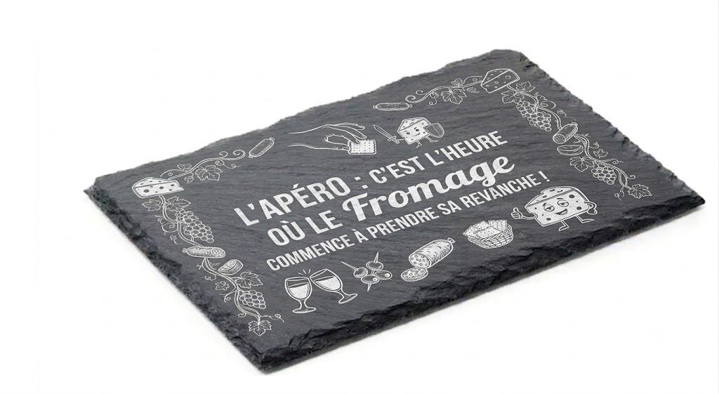 Ardoise rectangle 30x15cm