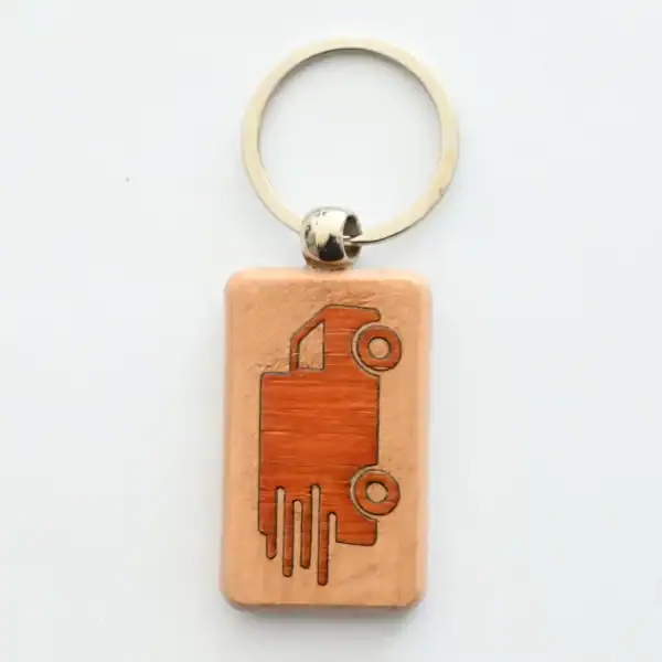 Porte clés marqueterie bois - Livraison Porte clé Livraison Express