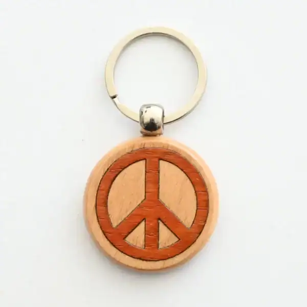 Porte clé Peace & Love
